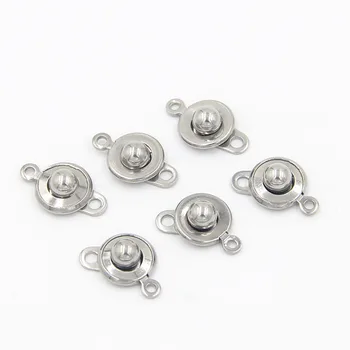 Stainless Steel End Ball Rotated Clasps Connectors DIY Crafts Findings for Necklace Jewelry Making
Stainless Steel End Ball Rotated Clasps Connectors DIY Crafts Findings for Necklace Jewelry Making