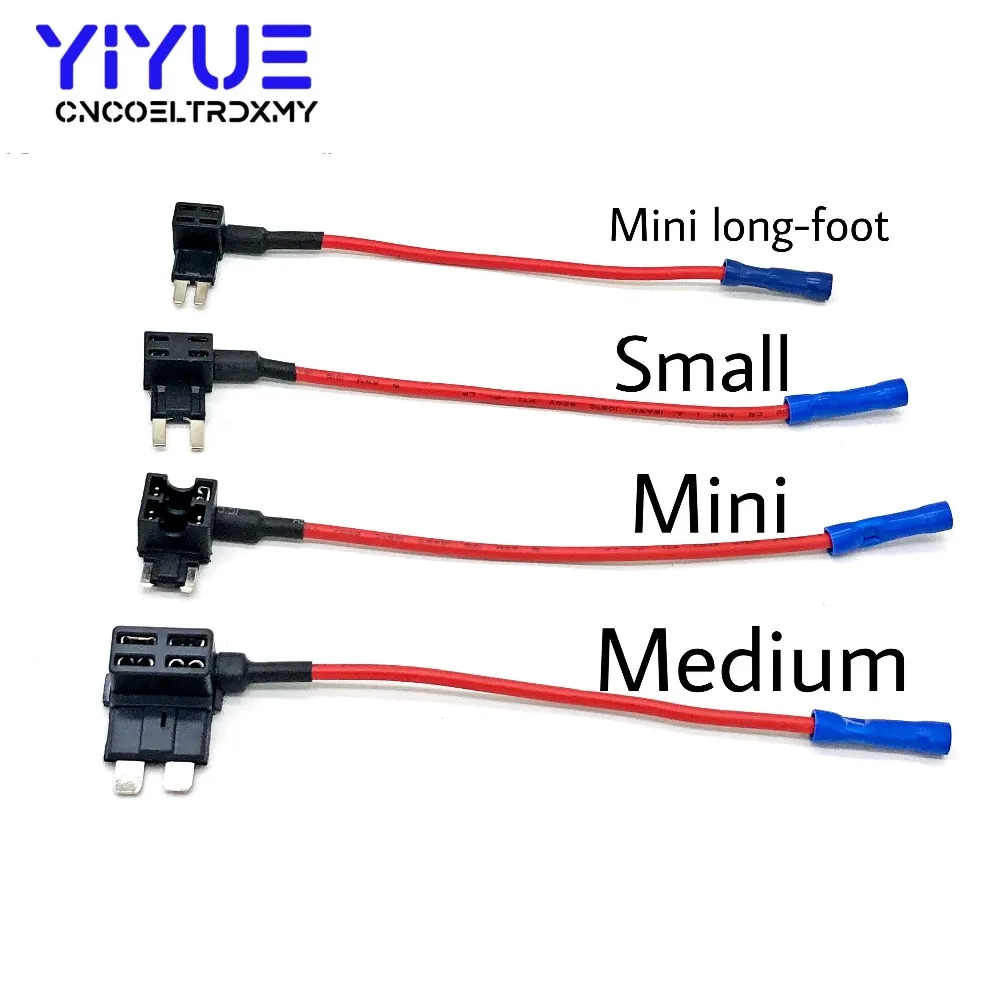 1PCS 12V MINI/SMALL/MEDIUM Auto Blade Fuse Holder Add-a-circuit Electric Appliance Piggy Back Fuses Tap
1PCS 12V MINI/SMALL/MEDIUM Auto Blade Fuse Holder Add-a-circuit Electric Appliance Piggy Back Fuses Tap