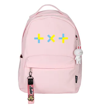Korean Kpop TOMORROW X TOGETHER TXT Printing Backpack Women Cute Backpack Nylon School Bags Waterproof Travel Backpack Rugzak
Korean Kpop TOMORROW X TOGETHER TXT Printing Backpack Women Cute Backpack Nylon School Bags Waterproof Travel Backpack Rugzak