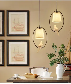 NEW retro Bird Pendant Lights led lamps decorative art led Pendant lamps living room lamp E14 led lustre lighting Pendant lamp
NEW retro Bird Pendant Lights led lamps decorative art led Pendant lamps living room lamp E14 led lustre lighting Pendant lamp
