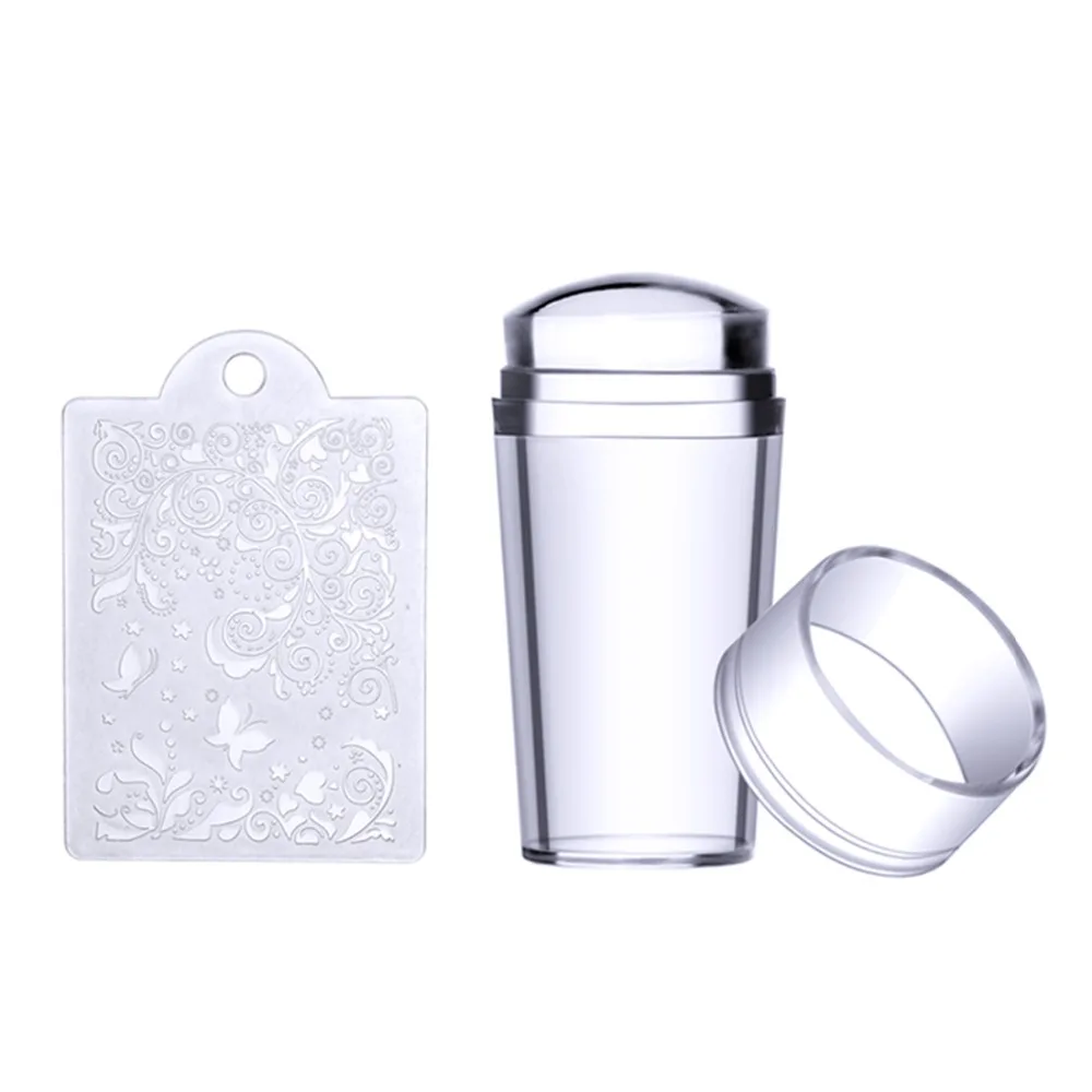 Biutee Clear Jelly Silicone Nail Stamper Set with Scraper Nail Art Stamping Tool Set for DIY Nail Stamping Manicure Nail Tool
Biutee Clear Jelly Silicone Nail Stamper Set with Scraper Nail Art Stamping Tool Set for DIY Nail Stamping Manicure Nail Tool
