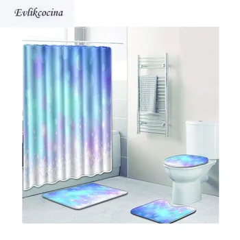 Free Shipping 4pcs Blue Bubbles White Flowers Banyo Paspas Bathroom Carpet Toilet Bath Mat Set Tapis Salle De Bain Alfombra Bano
Free Shipping 4pcs Blue Bubbles White Flowers Banyo Paspas Bathroom Carpet Toilet Bath Mat Set Tapis Salle De Bain Alfombra Bano