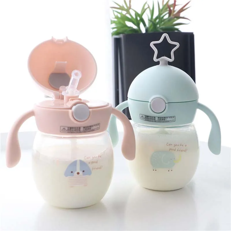 280ml BPA Free Cartoon Toddler Sippy Cups Water Bottle with Handles Kids Spoutless Cup for 9m+ Baby Travel School
280ml BPA Free Cartoon Toddler Sippy Cups Water Bottle with Handles Kids Spoutless Cup for 9m+ Baby Travel School