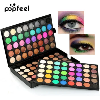 120 Colors Matte & Shimmer Eye Shadow Palette Eyes Makeup Smoky Eyeshadow Powder Kit Make up Long-lasting Fine Texture Shadows
120 Colors Matte & Shimmer Eye Shadow Palette Eyes Makeup Smoky Eyeshadow Powder Kit Make up Long-lasting Fine Texture Shadows