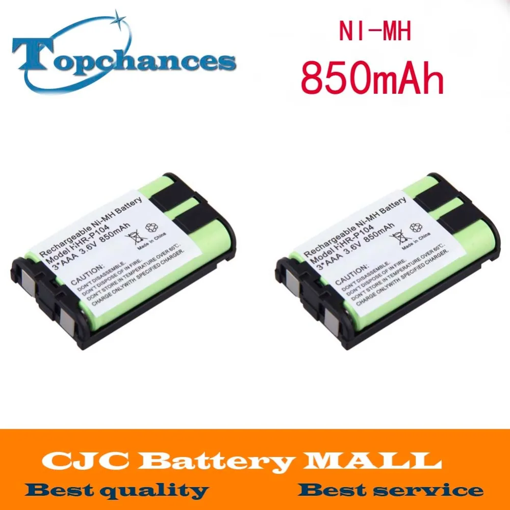 Free Shipping 2Pcs Ni-MH 850mAh 3.6V 3*AAA HHR-P104 HHR-P104A/1B Rechargeable Cordless Home Phone Battery for Panasonic
Free Shipping 2Pcs Ni-MH 850mAh 3.6V 3*AAA HHR-P104 HHR-P104A/1B Rechargeable Cordless Home Phone Battery for Panasonic