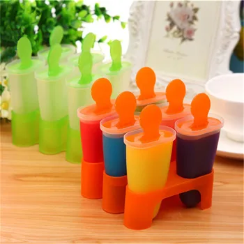 1 Set 6 Cells Popsicles Mold Plastic Frozen Ice Cream Mold Popsicle Maker Lolly Mould Tray Pan Maker Tool Cooking tools
1 Set 6 Cells Popsicles Mold Plastic Frozen Ice Cream Mold Popsicle Maker Lolly Mould Tray Pan Maker Tool Cooking tools