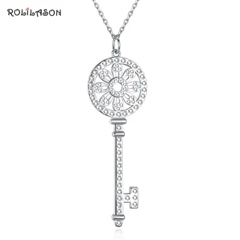 5,4G Wedding fashion real office style 925 key desingn necklace pendant chain jewelry for women SP44
5,4G Wedding fashion real office style 925 key desingn necklace pendant chain jewelry for women SP44