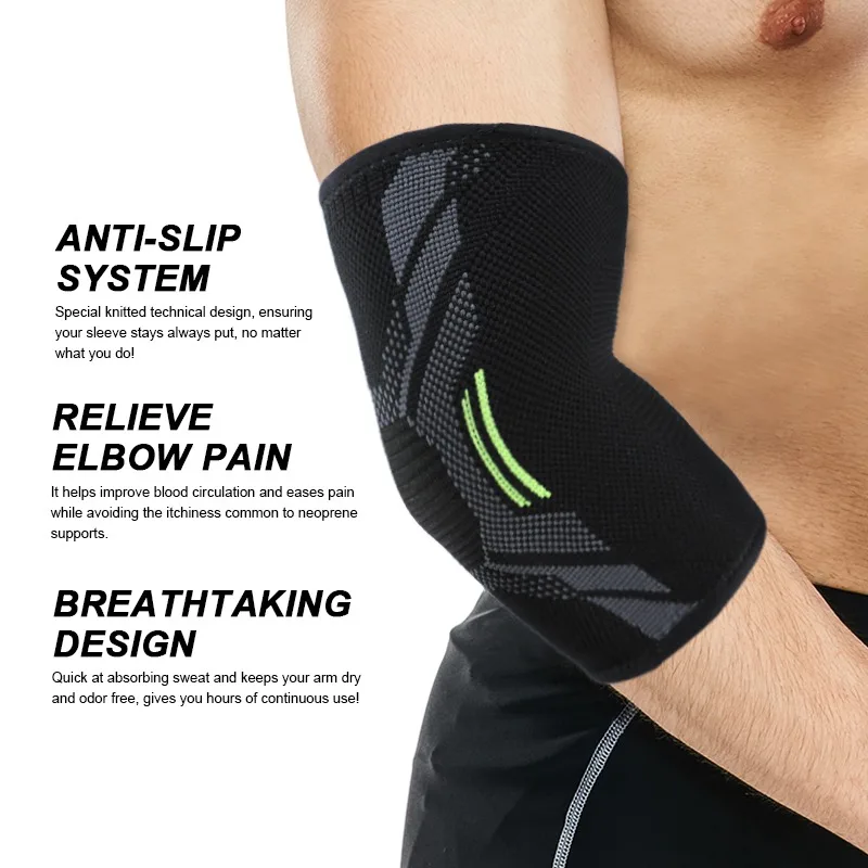 Elbow Support Compression Elbow Brace Weightlifting Exercise Arthritis Fitness Breathable Arm Guards Running Riding Elbow Pads
Elbow Support Compression Elbow Brace Weightlifting Exercise Arthritis Fitness Breathable Arm Guards Running Riding Elbow Pads