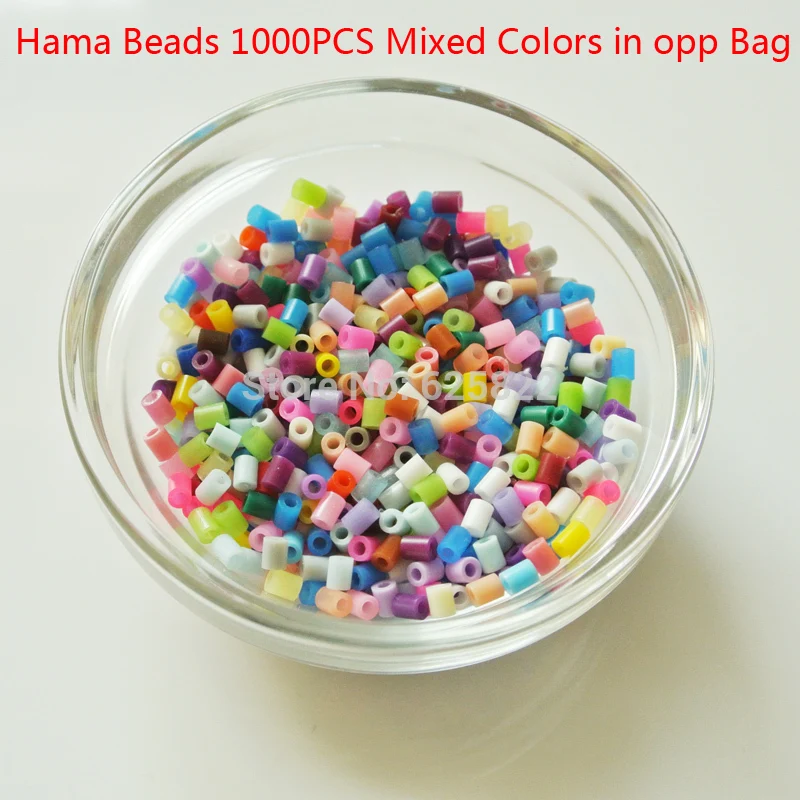 3mm 1000 Mixed Beads Hama Beads Material Bag (3)