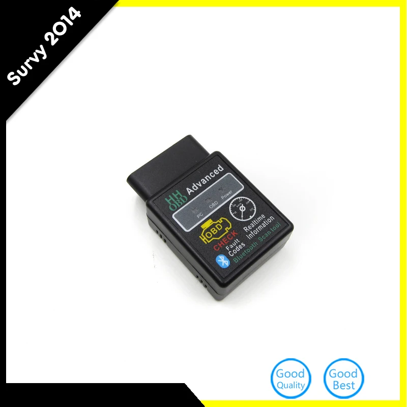 Mini ELM327 V2.1 Bluetooth HH OBD Advanced OBDII OBD2 ELM 327 Auto Car Diagnostic Scanner code reader scan tool
Mini ELM327 V2.1 Bluetooth HH OBD Advanced OBDII OBD2 ELM 327 Auto Car Diagnostic Scanner code reader scan tool