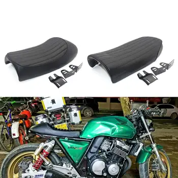 Black Motorcycle Modified Racer Seat Custom Vintage Hump Saddle Flat Pan Retro Seat For Honda CB125S CB200 CB350 CL350 CG125
Black Motorcycle Modified Racer Seat Custom Vintage Hump Saddle Flat Pan Retro Seat For Honda CB125S CB200 CB350 CL350 CG125