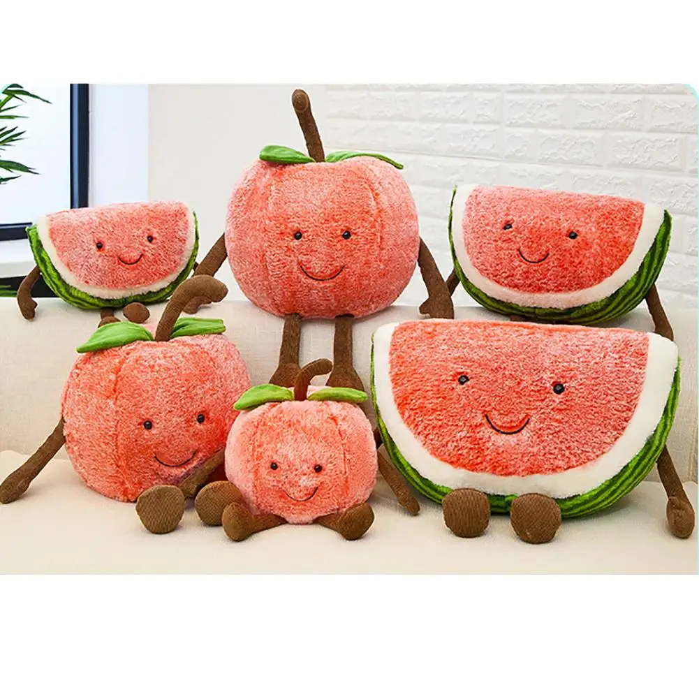 Creative Plush Emoji Cherry Watermelon Fruit Doll Throw Pillow Sofa Decor Gift for baby kids children girl gifts
Creative Plush Emoji Cherry Watermelon Fruit Doll Throw Pillow Sofa Decor Gift for baby kids children girl gifts