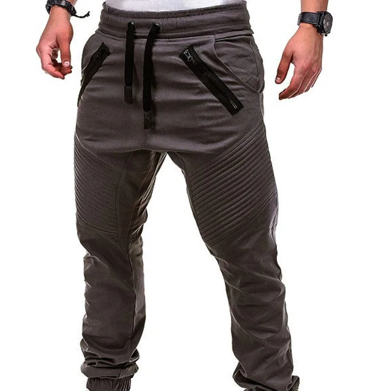 New Fashion Men Casual Pants Zipper Pocket Sweatpants Male Trousers Solid Sportwear Mens Joggers Plus Size M-4XL MY108
New Fashion Men Casual Pants Zipper Pocket Sweatpants Male Trousers Solid Sportwear Mens Joggers Plus Size M-4XL MY108