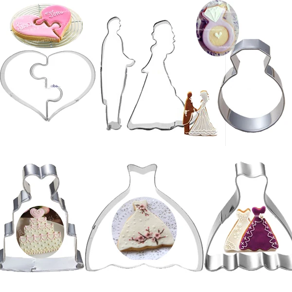8pcs Engagement wedding Valentine heart Stainless Steel cookie cutter bread mold Fondant Cake Decoration Sugarcraft tools
8pcs Engagement wedding Valentine heart Stainless Steel cookie cutter bread mold Fondant Cake Decoration Sugarcraft tools