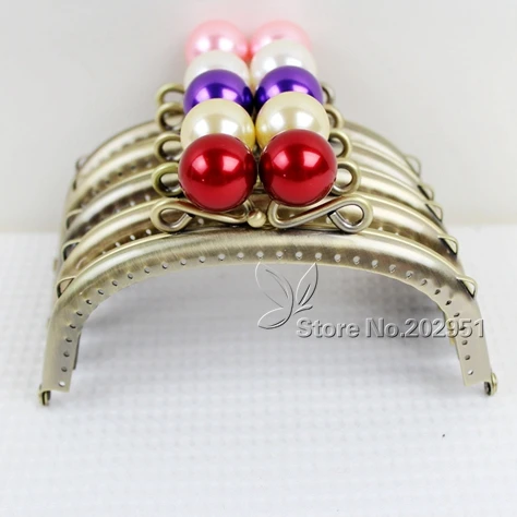 10pcs High Quality 12.5 CM pearl head antique bronze Smooth Metal Purse Frame handle Completed Holes wholesale ,Freeshipping
10pcs High Quality 12.5 CM pearl head antique bronze Smooth Metal Purse Frame handle Completed Holes wholesale ,Freeshipping