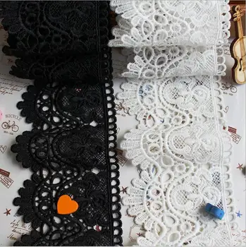 15Yards Fabric lace Black White Sweet Lace Trim DIY Craft Materials Clothing Accessories Lace Embroidery
15Yards Fabric lace Black White Sweet Lace Trim DIY Craft Materials Clothing Accessories Lace Embroidery
