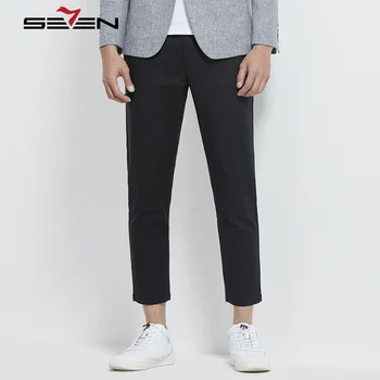 Seven7 Brand New Calf Length Casual Pants For Men Regular Fit Black Straight Trousers Spring Summer Fashion Plus Size 114S88050
Seven7 Brand New Calf Length Casual Pants For Men Regular Fit Black Straight Trousers Spring Summer Fashion Plus Size 114S88050