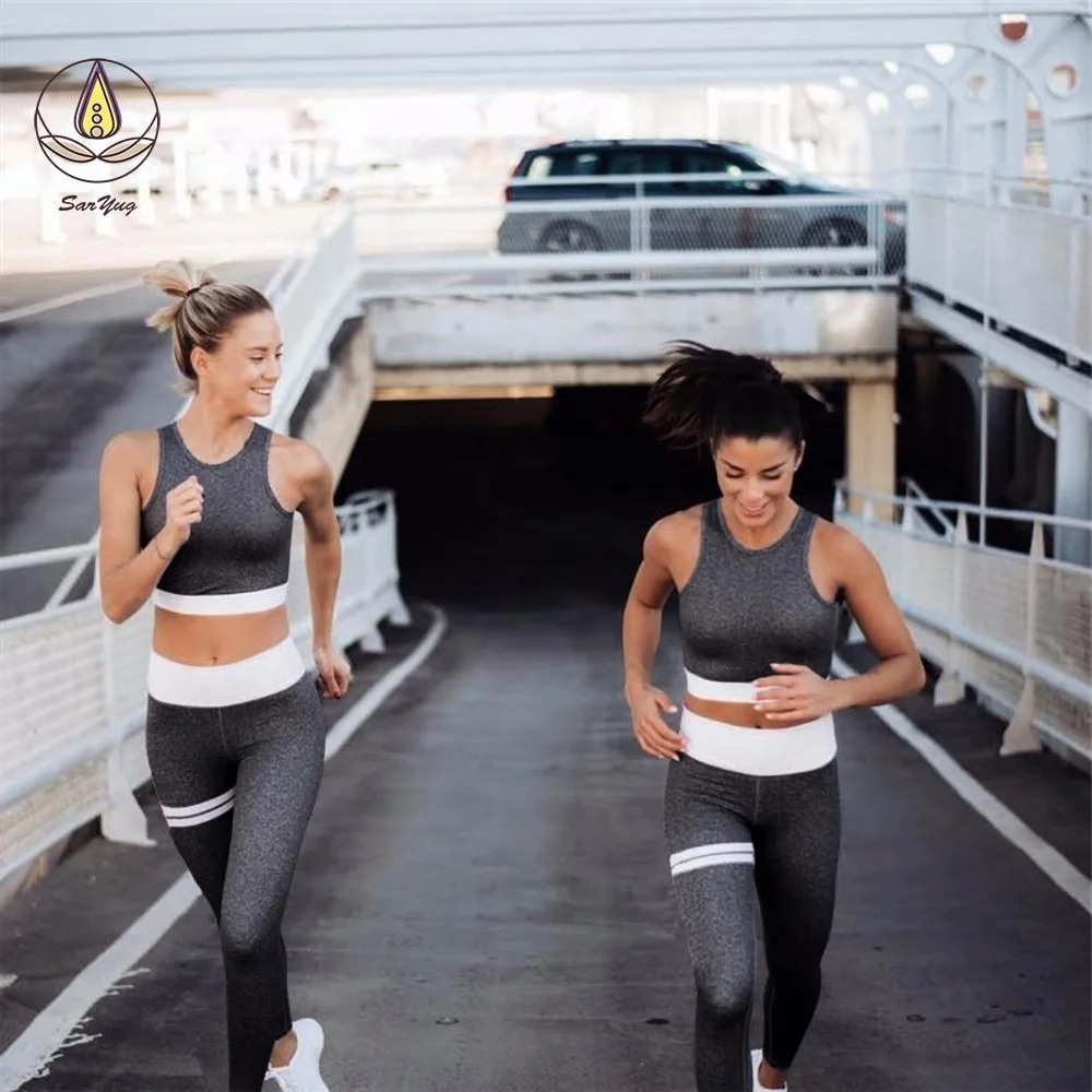 2 Pcs Women Yoga Set Fittness Wear Geometric Sport Clothing Seamless Bra Cross Belt Vest High Waist Leggings Girl Sport Pants
2 Pcs Women Yoga Set Fittness Wear Geometric Sport Clothing Seamless Bra Cross Belt Vest High Waist Leggings Girl Sport Pants