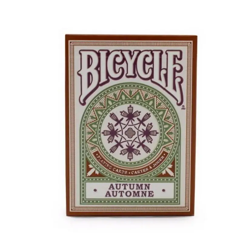 Bicycle Autumn Deck Casini Playing Cards Poker Size USPCC Custom Limited Ed. New Sealed Magic Tricks Magia Magic props
Bicycle Autumn Deck Casini Playing Cards Poker Size USPCC Custom Limited Ed. New Sealed Magic Tricks Magia Magic props