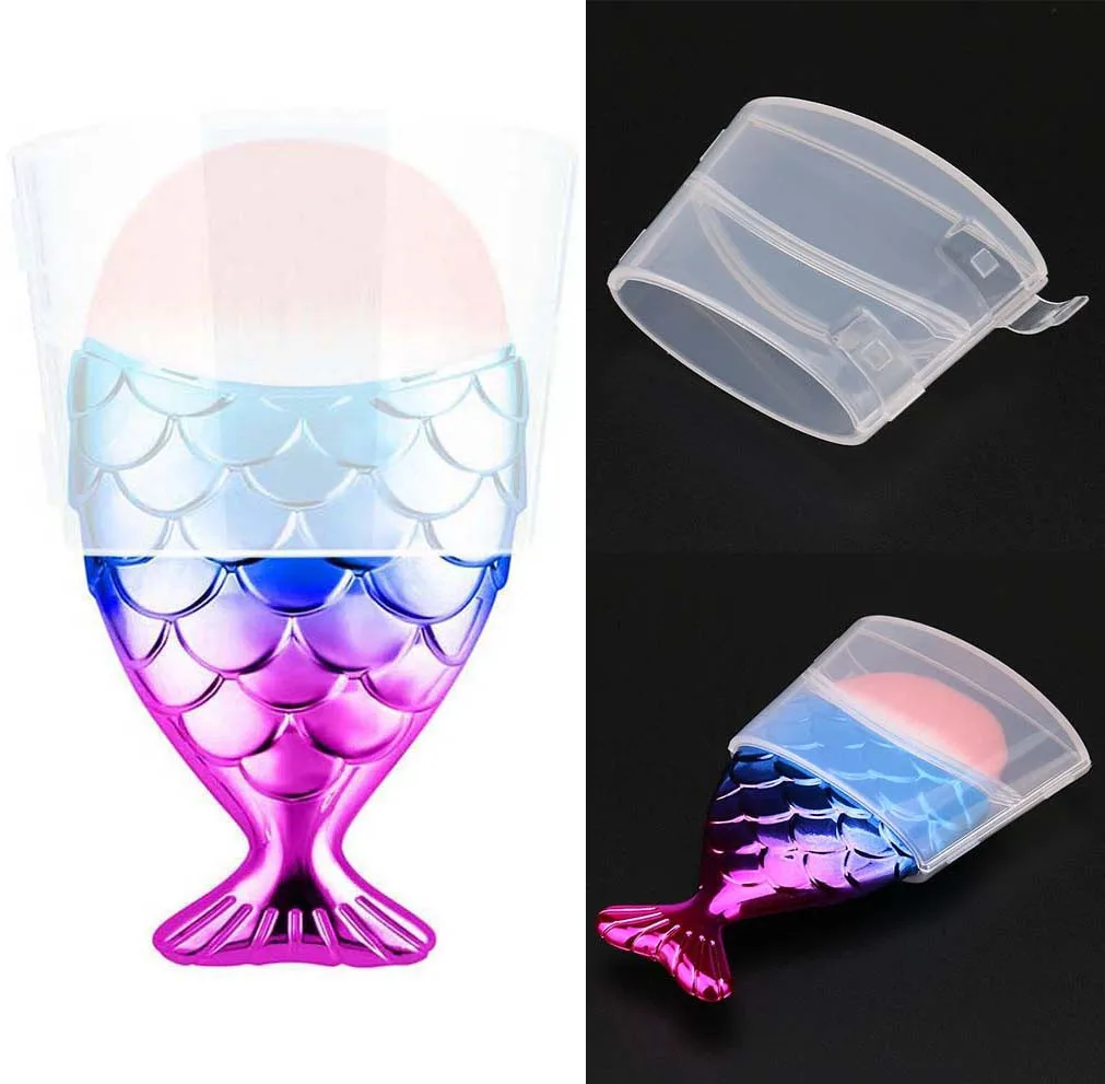 2Pcs Fish Scale Makeup Brush Fishtail Bottom Brush Protection Box Cover maquiagem profissional completa kit for makeup #05
2Pcs Fish Scale Makeup Brush Fishtail Bottom Brush Protection Box Cover maquiagem profissional completa kit for makeup #05