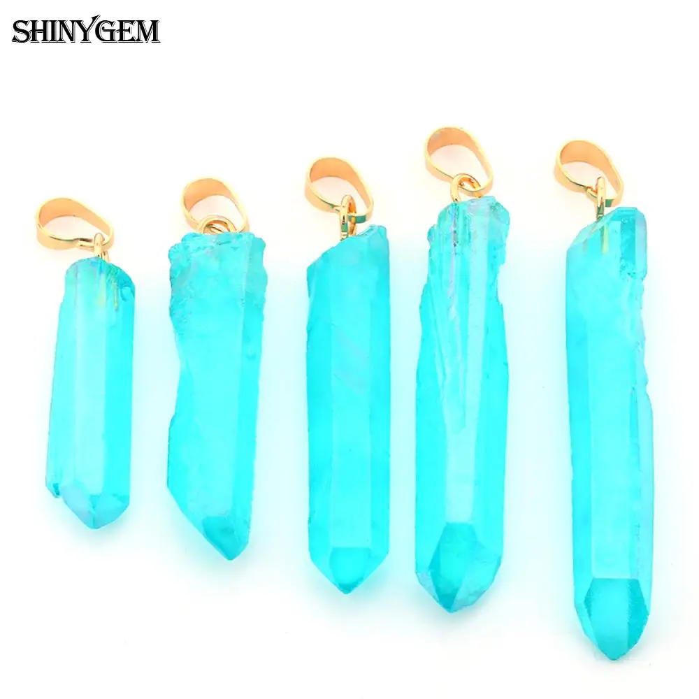 ShinyGem Quartz Crystal Pendant Pendulum Natural Stone Pendants Chakra Healing Stone Crystal Pillar Pendants Jewelry Making 5pcs
ShinyGem Quartz Crystal Pendant Pendulum Natural Stone Pendants Chakra Healing Stone Crystal Pillar Pendants Jewelry Making 5pcs