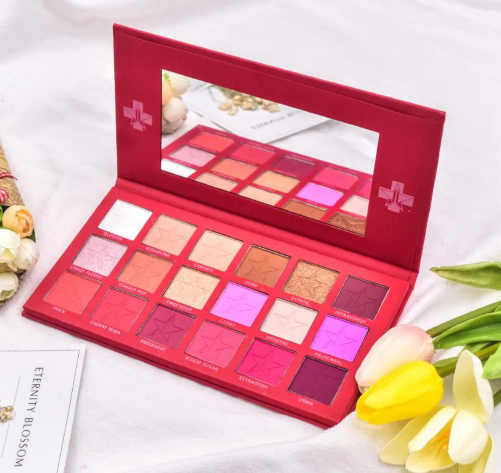 Newest 9Color & 18Colors 24 KARAT Skin Frost Eye Shadow Palette Natural Shimmer Glitter Matte Eyeshadow Powder Brand Makeup
Newest 9Color & 18Colors 24 KARAT Skin Frost Eye Shadow Palette Natural Shimmer Glitter Matte Eyeshadow Powder Brand Makeup