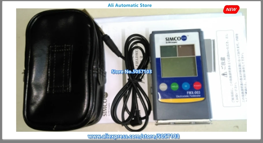 FMX-003 ESD Test Meter Electrostatic Field meter Eletrostatic Fieldmeter ESD FMX003 Digital New Original
FMX-003 ESD Test Meter Electrostatic Field meter Eletrostatic Fieldmeter ESD FMX003 Digital New Original