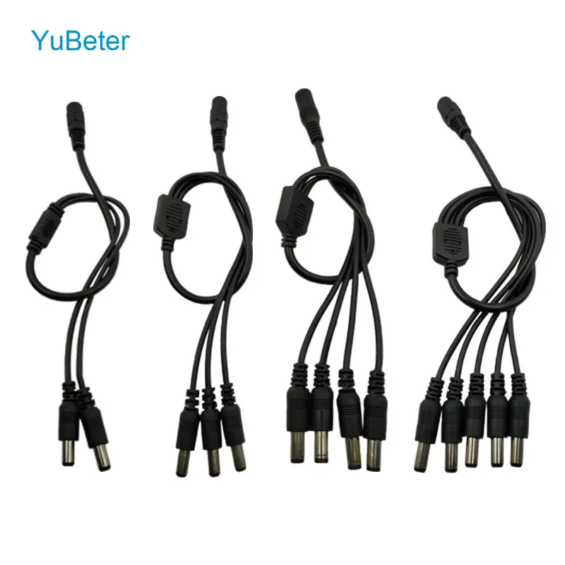 YuBeter CCTV Security Camera 1 to 2 /3 /4 /5 Way Splitter DC Power Cable Socket Female to Male Adapter Cable Wire for LED Strip
YuBeter CCTV Security Camera 1 to 2 /3 /4 /5 Way Splitter DC Power Cable Socket Female to Male Adapter Cable Wire for LED Strip