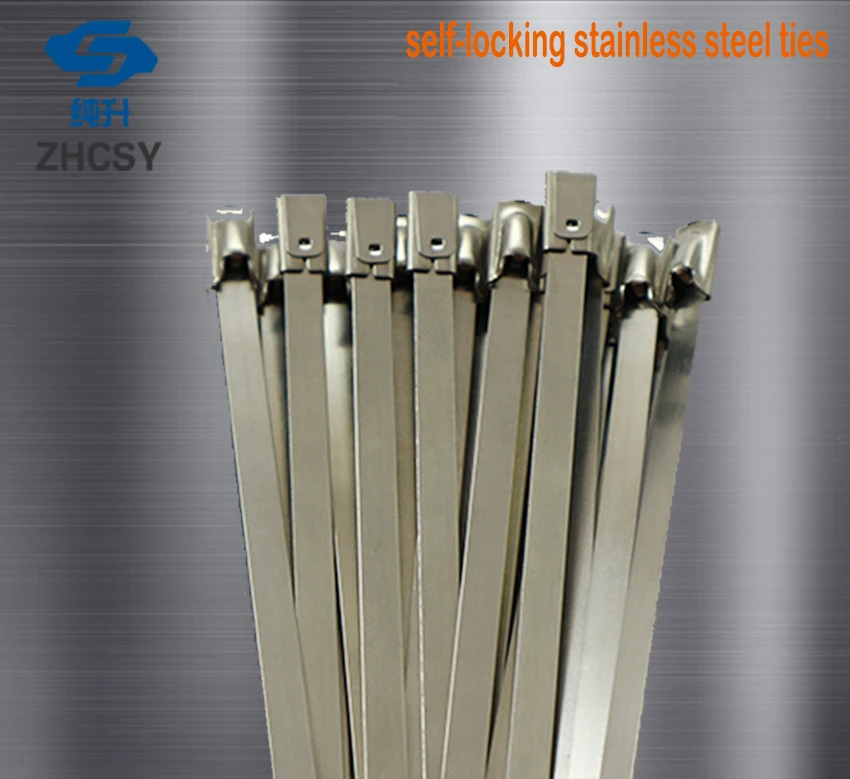 50 x STAINLESS STEEL CABLE TIES WIDE Size 7.9mm x 360mm Exhaust Heat Wrap