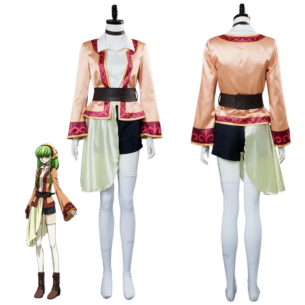 Code Geass CC Cosplay Lelouch of the Resurrection Season 3 C C Dress Cosplay Costume Halloween Carnival Cothes Custom Made
Code Geass CC Cosplay Lelouch of the Resurrection Season 3 C C Dress Cosplay Costume Halloween Carnival Cothes Custom Made