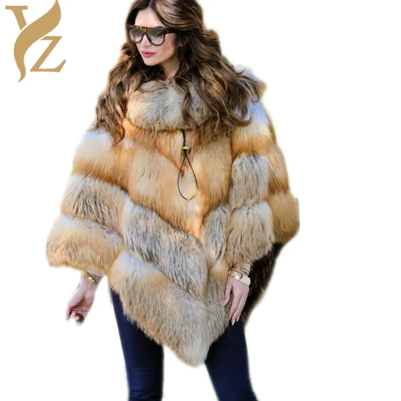 2018 New Arrival Natural Whole Skin Red Fox Fur Women's Cape Genuine Fox Fur Coat Poncho Thicken Warm Winter Real Fur Coats
2018 New Arrival Natural Whole Skin Red Fox Fur Women's Cape Genuine Fox Fur Coat Poncho Thicken Warm Winter Real Fur Coats