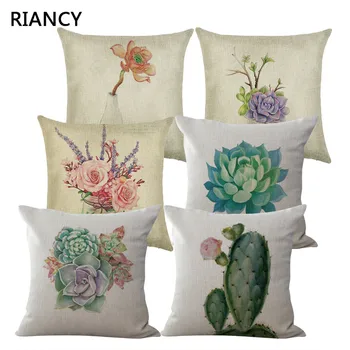Cactus Decorative Pillows Cushion Cover Floral Linen 45*45 Cushions for Living Room Sofa Decor Pillow Cover Pillowcase 40582
Cactus Decorative Pillows Cushion Cover Floral Linen 45*45 Cushions for Living Room Sofa Decor Pillow Cover Pillowcase 40582