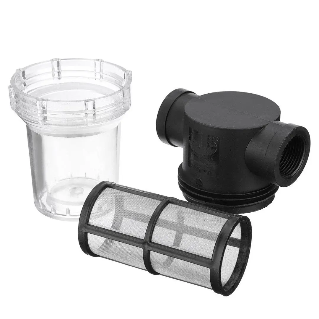 1Pcs Water Pump Filter Mesh Strainer Garden Irigation Interface Pipe Filter Top
1Pcs Water Pump Filter Mesh Strainer Garden Irigation Interface Pipe Filter Top