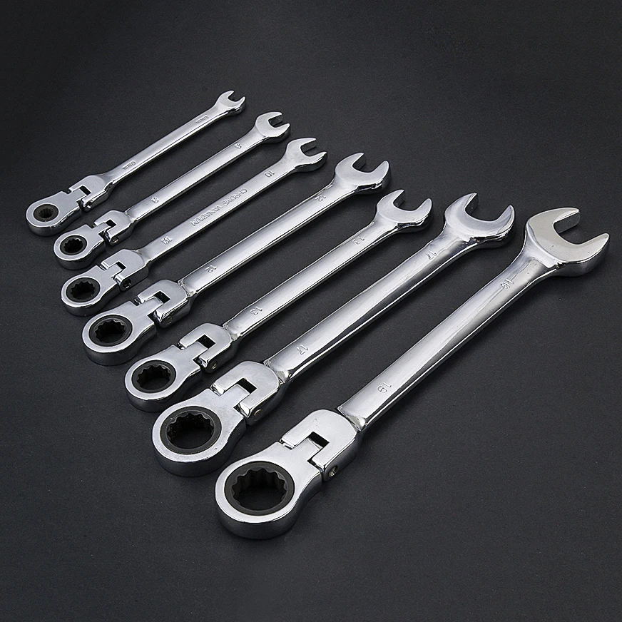 1 Set Fixed Head Ratcheting Spanner Wrench Sets Hand Tools Ratchet Handle Wrenches 6 8 10 12 13 17 19mm Torque Wrench
1 Set Fixed Head Ratcheting Spanner Wrench Sets Hand Tools Ratchet Handle Wrenches 6 8 10 12 13 17 19mm Torque Wrench