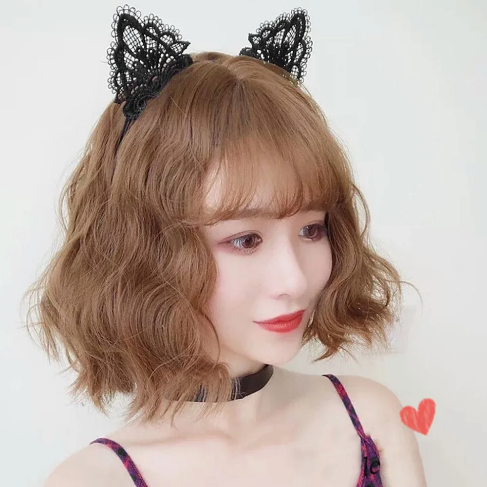 Women's Lace Cat Ears Sexy Headband Party Hair Band Headdress Christmas Party Costume Hair Accessories Cute Kitten Hairbands
Women's Lace Cat Ears Sexy Headband Party Hair Band Headdress Christmas Party Costume Hair Accessories Cute Kitten Hairbands