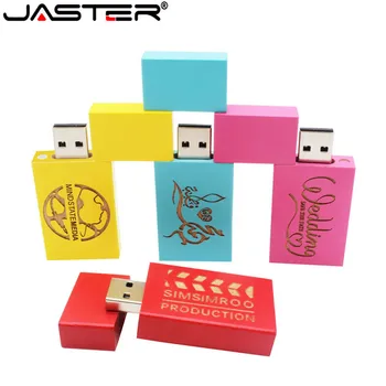 JASTER LOGO personality wooden colorful block USB flash drive creative gift u disk pendrive 4G 16GB 32GB 64GB wood memory stick
JASTER LOGO personality wooden colorful block USB flash drive creative gift u disk pendrive 4G 16GB 32GB 64GB wood memory stick