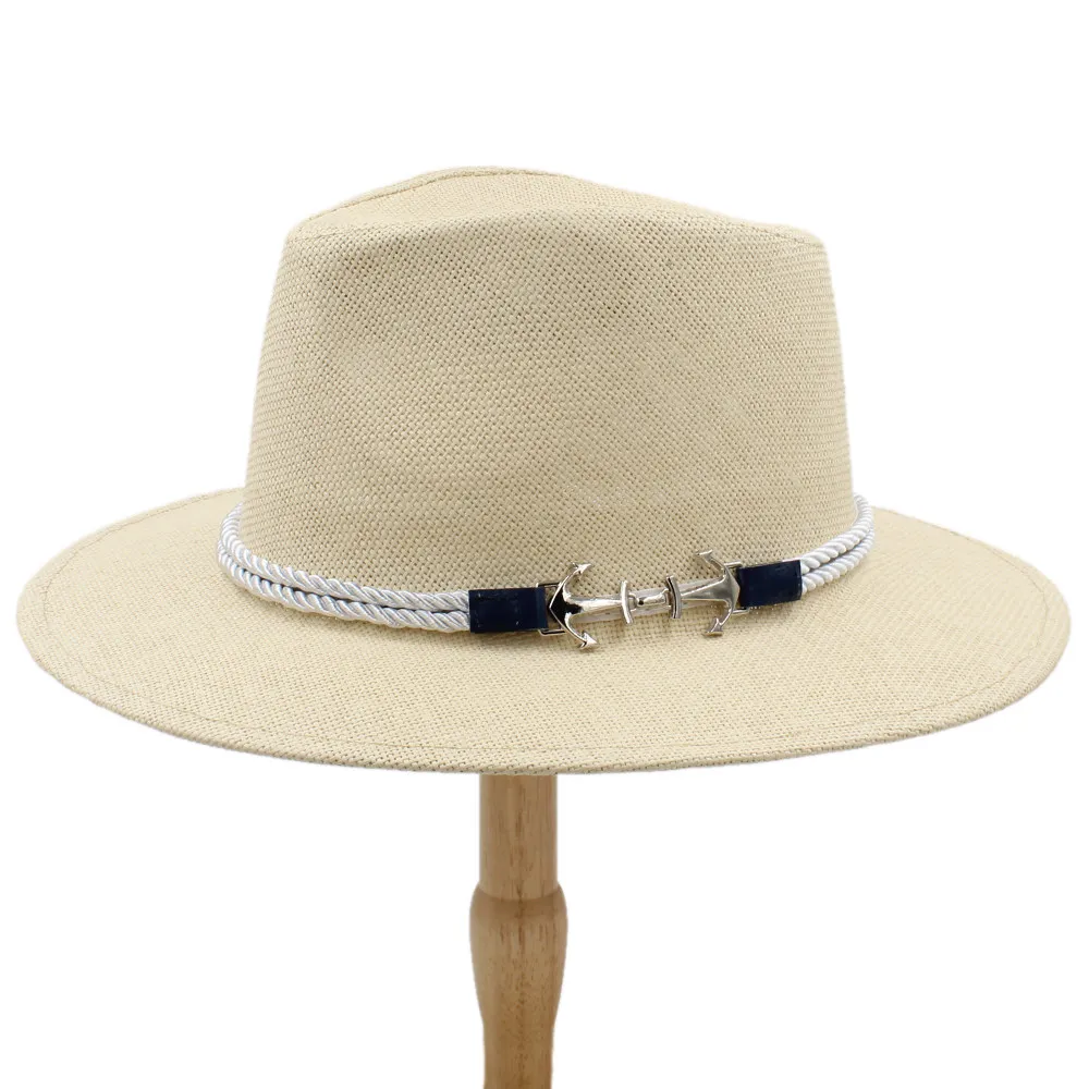 2019 Summer Beach Panama Hat Men Straw Wide Brim Sun Hats For Dad Casual Trilby Gangster Fedora Male Jazz Sombrero Chapeau
2019 Summer Beach Panama Hat Men Straw Wide Brim Sun Hats For Dad Casual Trilby Gangster Fedora Male Jazz Sombrero Chapeau