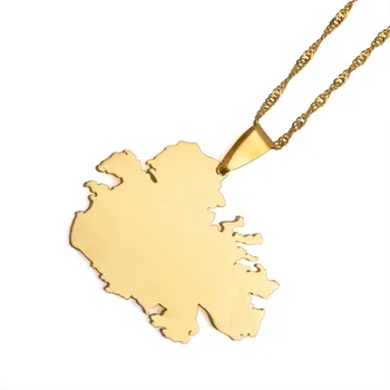 Antigua Country Map Gold Color Pendant and Necklaces for Women Simple Style Jewelry Gifts #J0478
Antigua Country Map Gold Color Pendant and Necklaces for Women Simple Style Jewelry Gifts #J0478