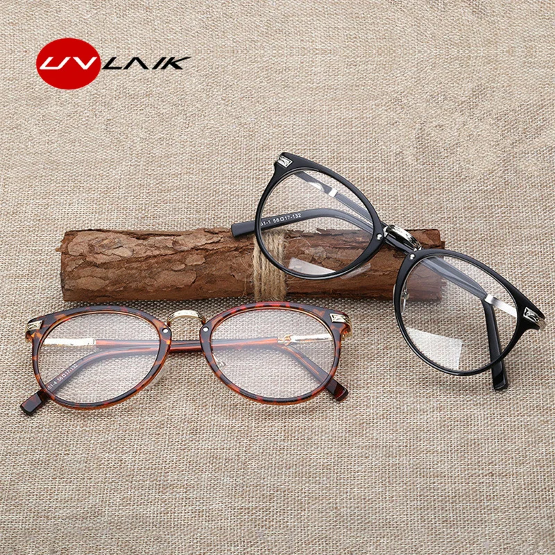 UVLAIK Vintage Metal Eyewear Frame Clear Lens Glasses Men Women Plain Eyeglasses Decorative Ultralight Glasses Frames
UVLAIK Vintage Metal Eyewear Frame Clear Lens Glasses Men Women Plain Eyeglasses Decorative Ultralight Glasses Frames