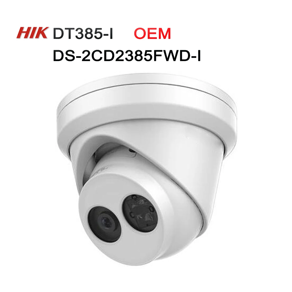 Hikvision DS-2CD2385FWD-I with OEM model DT385-I English Upgrade Version with POE IP Camera H.265 Security Dome Camera 4pcs/lot
Hikvision DS-2CD2385FWD-I with OEM model DT385-I English Upgrade Version with POE IP Camera H.265 Security Dome Camera 4pcs/lot