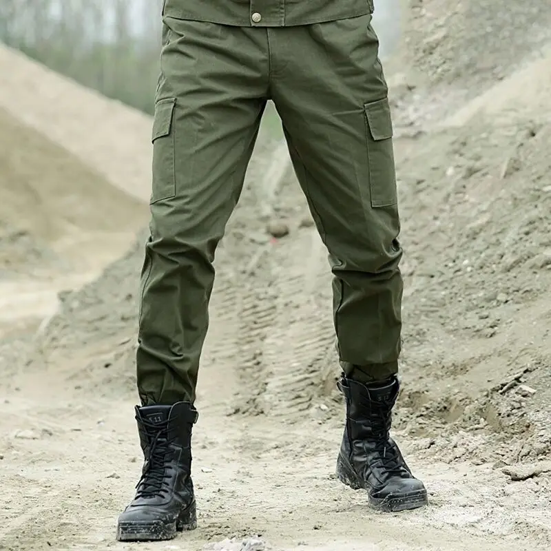 Военные камуфляжные армейские брюки карго высококачественные рабочие шаровары
