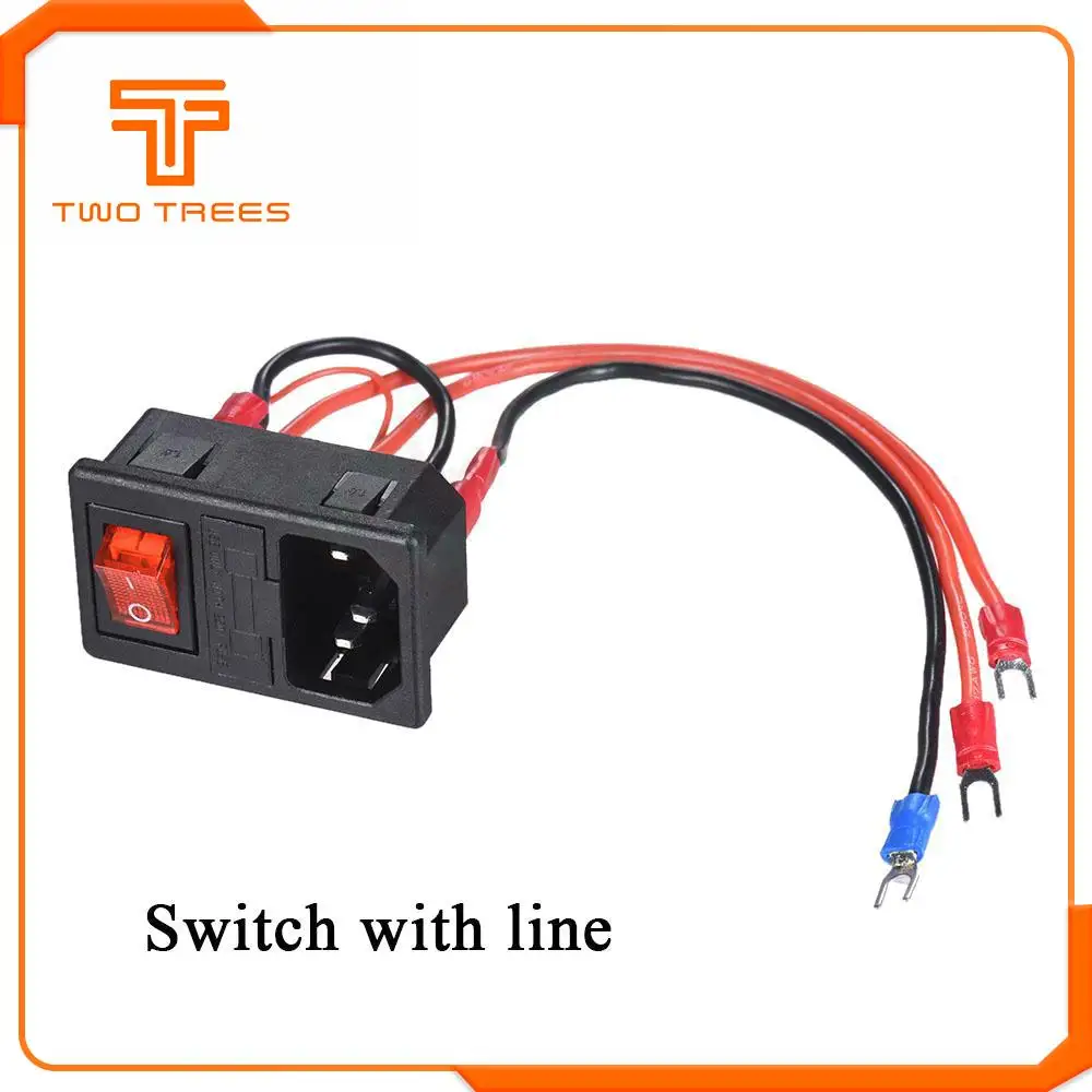 3D Printer Parts 220V/110V 15A Power Supply Switch Male Socket with Fuse for 3D Printer DIY 3D Printer Accessories
3D Printer Parts 220V/110V 15A Power Supply Switch Male Socket with Fuse for 3D Printer DIY 3D Printer Accessories