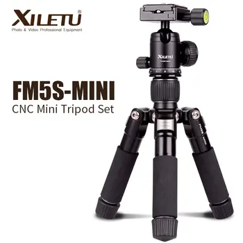 XILETU FM5S-MINI Lightweight Alluminum Tripod Tabletop Mini Travel Stand Tripod with 360 Degree Ball Head For Digital Camera
XILETU FM5S-MINI Lightweight Alluminum Tripod Tabletop Mini Travel Stand Tripod with 360 Degree Ball Head For Digital Camera