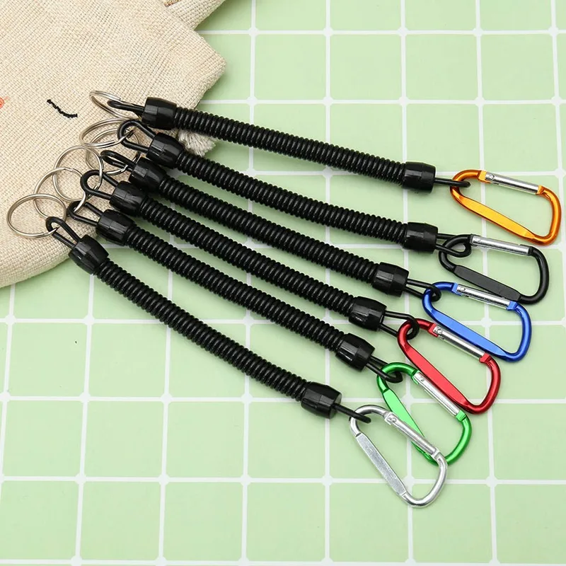 1PCS Practical Retractable Plastic Elastic Rope Key Ring Security Gear Tools For Outdoor Camping Anti-lost Phone Spring Keychain
1PCS Practical Retractable Plastic Elastic Rope Key Ring Security Gear Tools For Outdoor Camping Anti-lost Phone Spring Keychain
