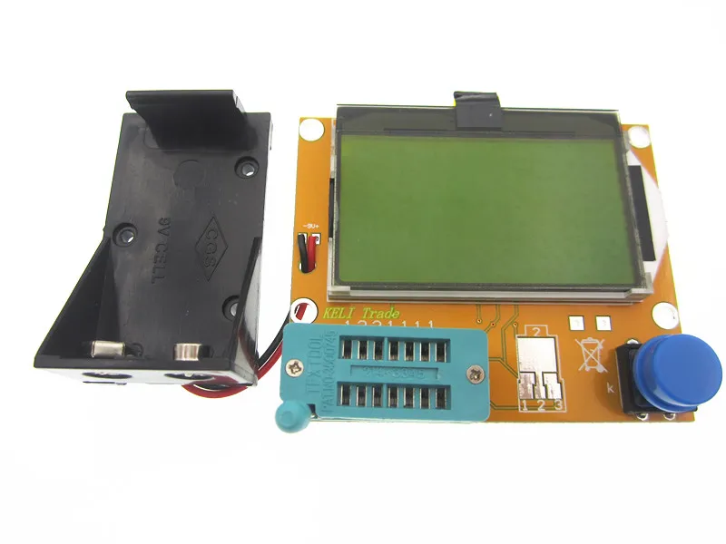 1pcs LCR-T4 Mega328 Transistor Tester Diode Triode Capacitance ESR Meter MOS/PNP/NPN L/C/R Well Working
1pcs LCR-T4 Mega328 Transistor Tester Diode Triode Capacitance ESR Meter MOS/PNP/NPN L/C/R Well Working