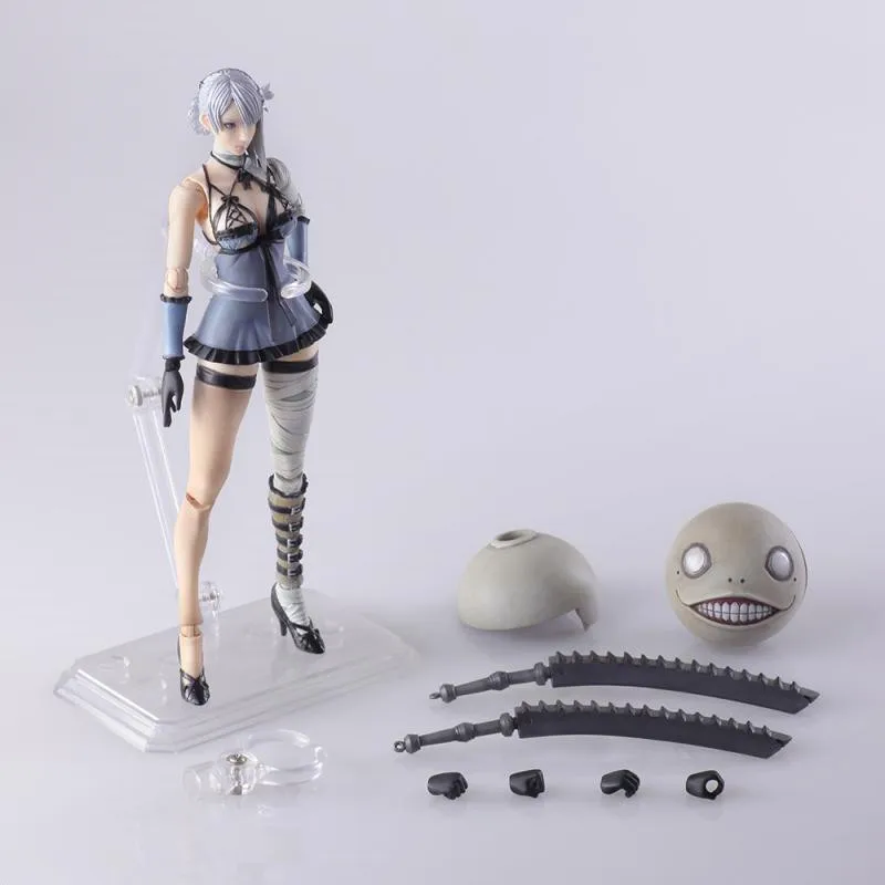 HOT Game 14cm NieR Automata Nier Replicant Gestalt Bring Arts Kaine Action Figure Toy for Anime PVC Model doll Christmas Gift
HOT Game 14cm NieR Automata Nier Replicant Gestalt Bring Arts Kaine Action Figure Toy for Anime PVC Model doll Christmas Gift