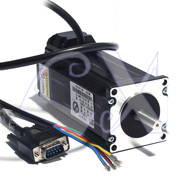 57 closed loop stepping motor 57HSE2N / 57HSE3N torque 2.2N / 3N high speed stepper motor with 1000 line encoder
57 closed loop stepping motor 57HSE2N / 57HSE3N torque 2.2N / 3N high speed stepper motor with 1000 line encoder