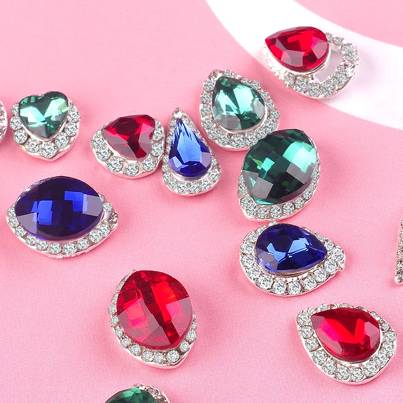 Mix Shape 1Pc Red Blue Green Flat Back Nail art Crystal Glass Sticker DIY Nail Design Beads 3D Rhinestones Nails art Decoration
Mix Shape 1Pc Red Blue Green Flat Back Nail art Crystal Glass Sticker DIY Nail Design Beads 3D Rhinestones Nails art Decoration