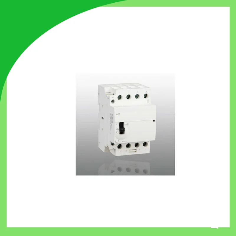 4P 2NC 2NO 24v 63A Modular Normally Closed Contactor with electricmachincal type
4P 2NC 2NO 24v 63A Modular Normally Closed Contactor with electricmachincal type