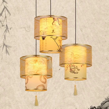 Small of modern Chinese antique parchment head single bedroom living room hotel restaurant hall restaurant pendant light ZH ZS49
Small of modern Chinese antique parchment head single bedroom living room hotel restaurant hall restaurant pendant light ZH ZS49